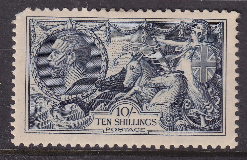 SG452 10/- Indigo M/MINT(211)