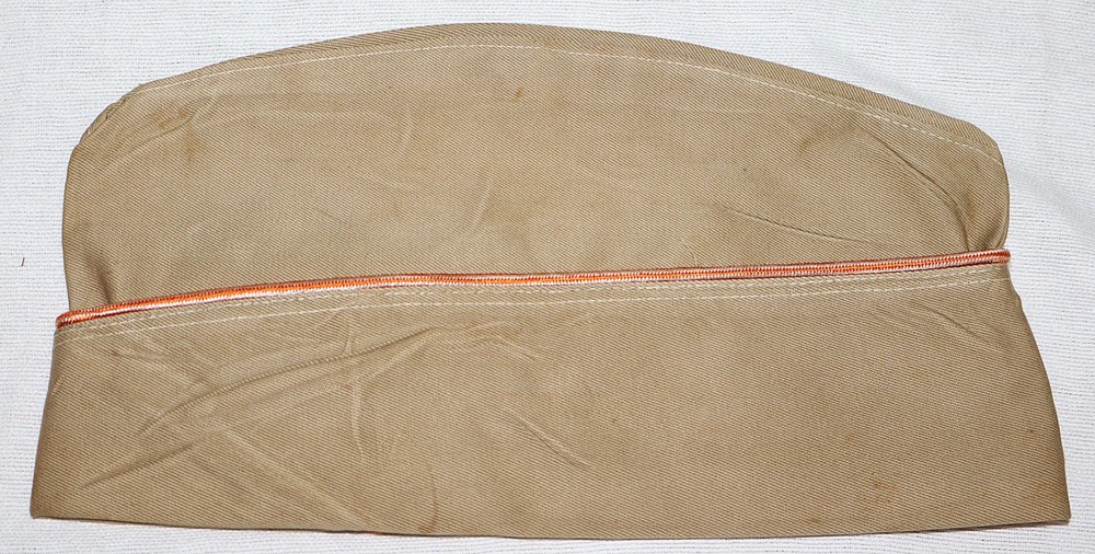ORIGINAL WWII SIGNAL CORPS PIPED GARRISON CAP