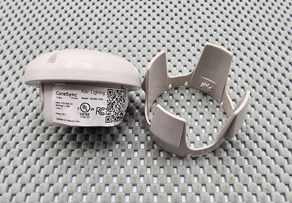 Molex CoreSync Advanced Lighting Sensor Standard White 182089-2000 Low Voltage