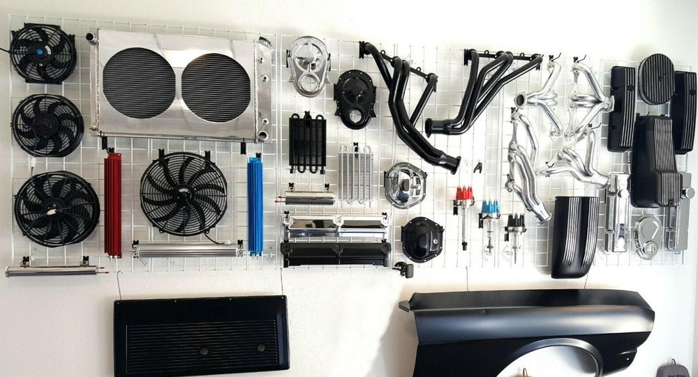 1968 - 1972 Chevy & Oldsmobile; Front Arm Rest Base & Pads - Medium Blue