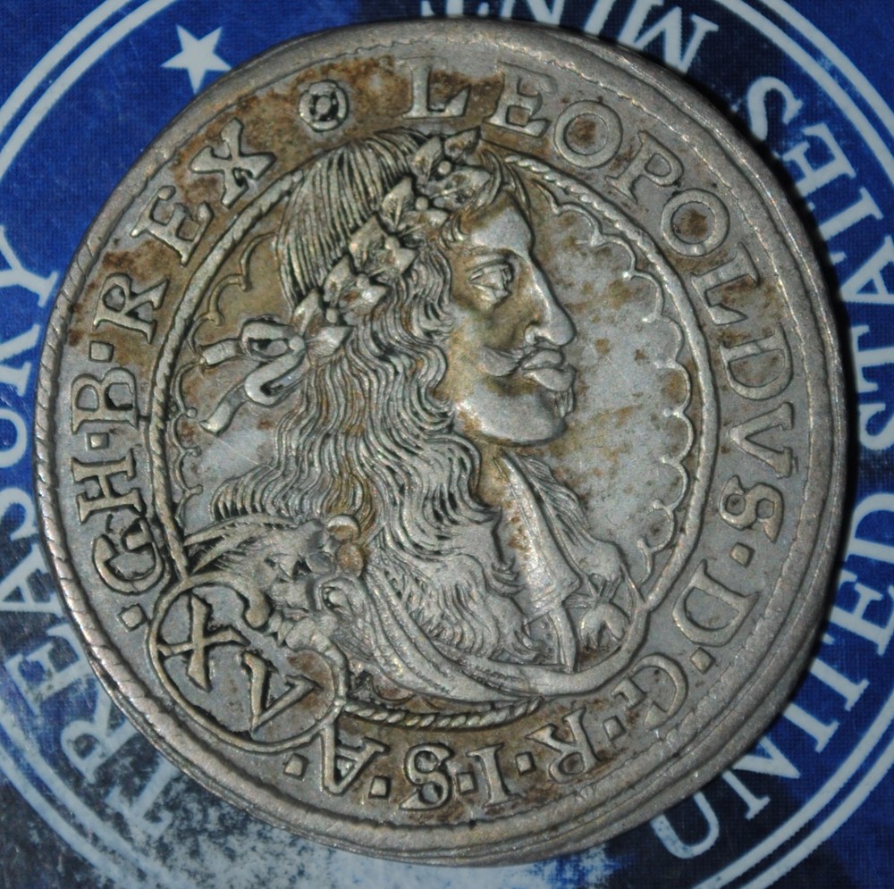 Austria 1664 CA SILVER 15 Kreuzer {{{4Q14