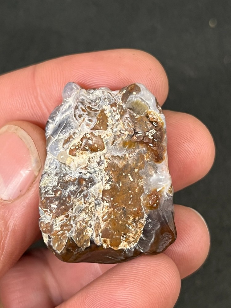 Fire Agate Polished Display