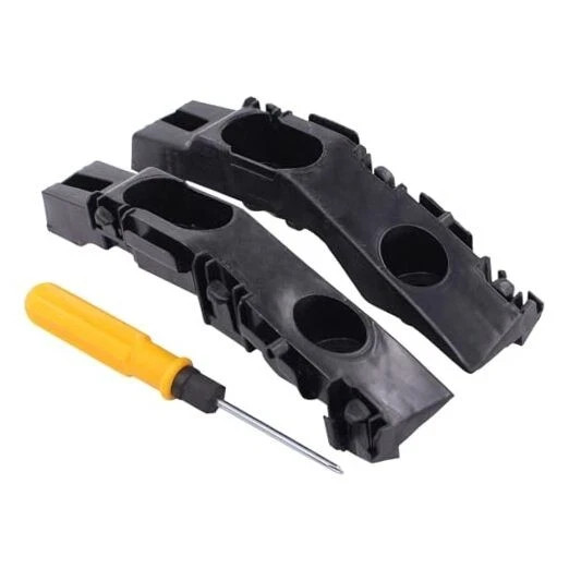 Front Driver and Passenger Side Bumper Bracket for Dodge Durango 2014-2022