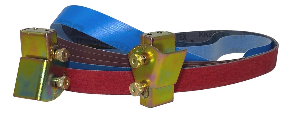 1" x 30" Knife Sharpening Combo Pack - Includes 2 Angle Guides + 6 Grit Belts