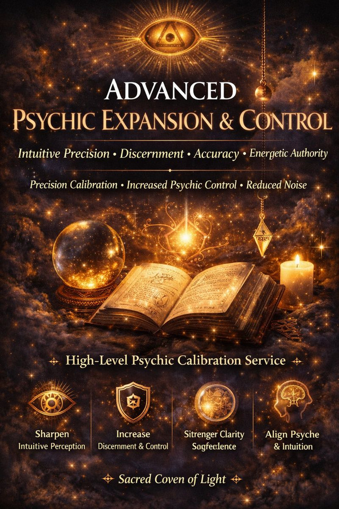 Advanced PSYCHIC EXPANSION and CONTROL