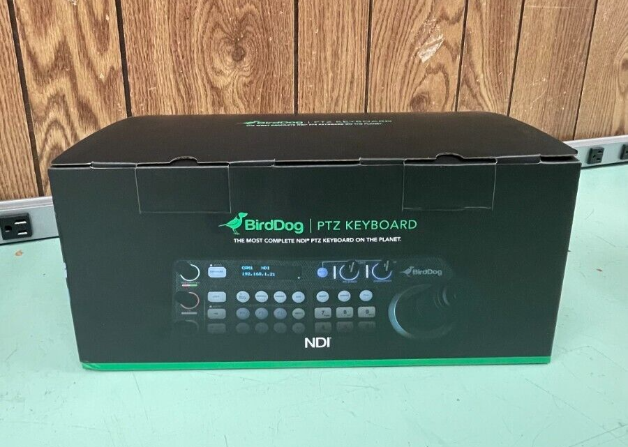 BirdDog PTZ Keyboard Controller w/NDI, VISCA, RS-232 & RS422