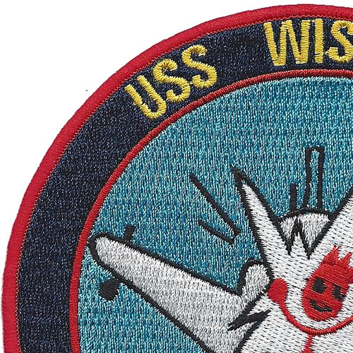 DE-667 USS Wiseman Destroyer Escort Ship Patch