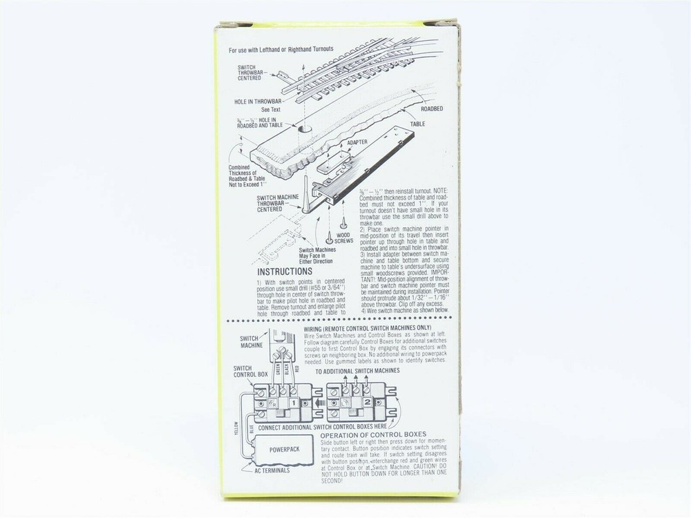 Atlas HO & N Scale ~ New 2024 ~ Under Table Switch Machine ~ 65