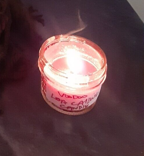 Loa Voodoo Vodou Calling And Communication Haunted Red Candle