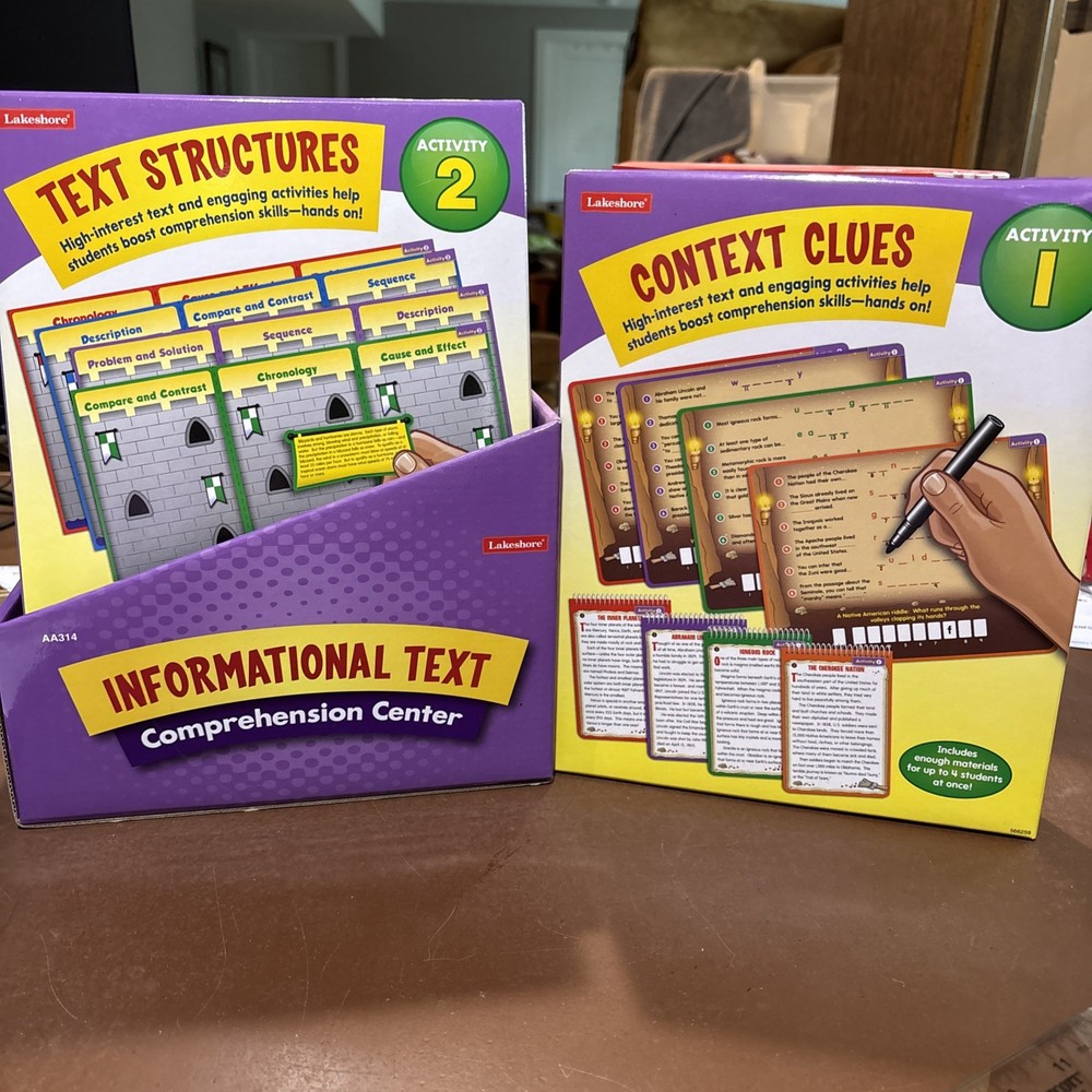 Informational Text Comprehension Center Fourth Grade