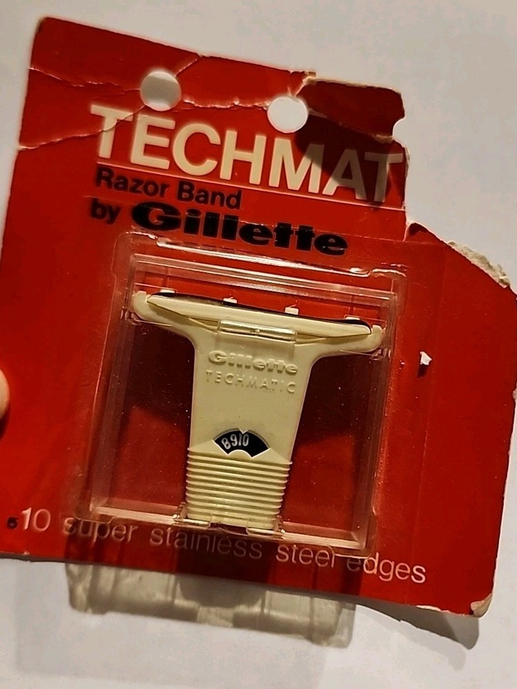 Vintage Gillette Techmatic Razor Band