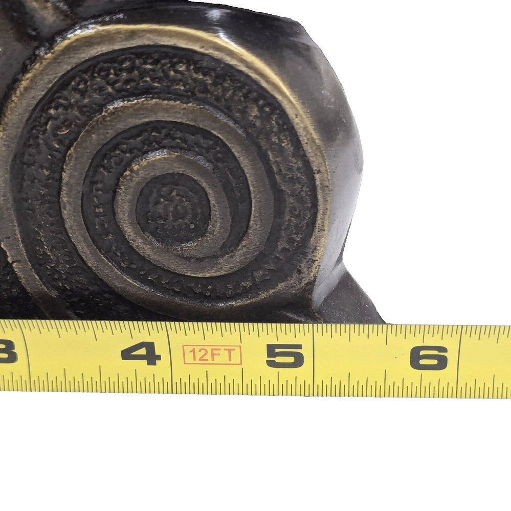 Solid Brass Letter Holder Entry Table Chateaucore Vintage Palmette Files Desktop