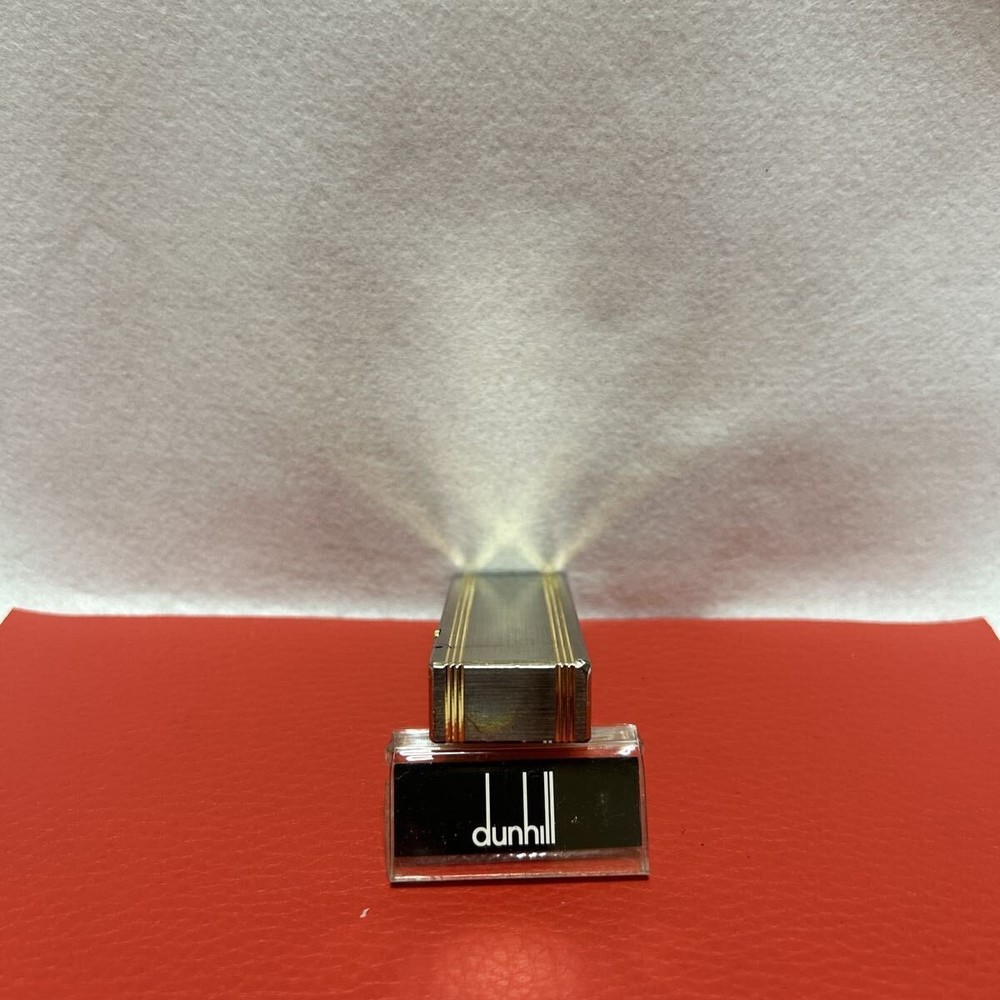 Overhauled Dunhill Rollagas lighter Silver Gold d mark without box