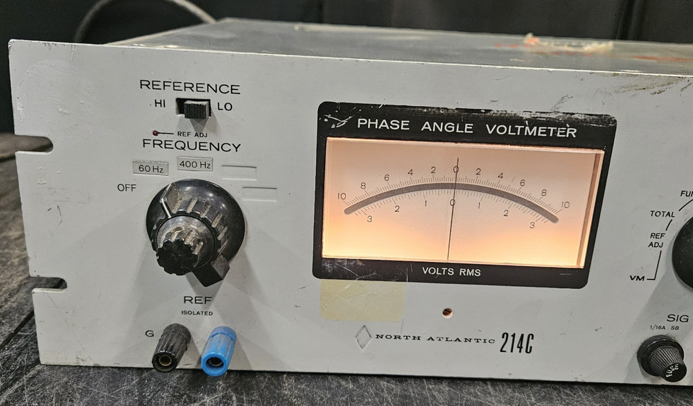 North Atlantic Phase Angle Voltmeter Model 214C