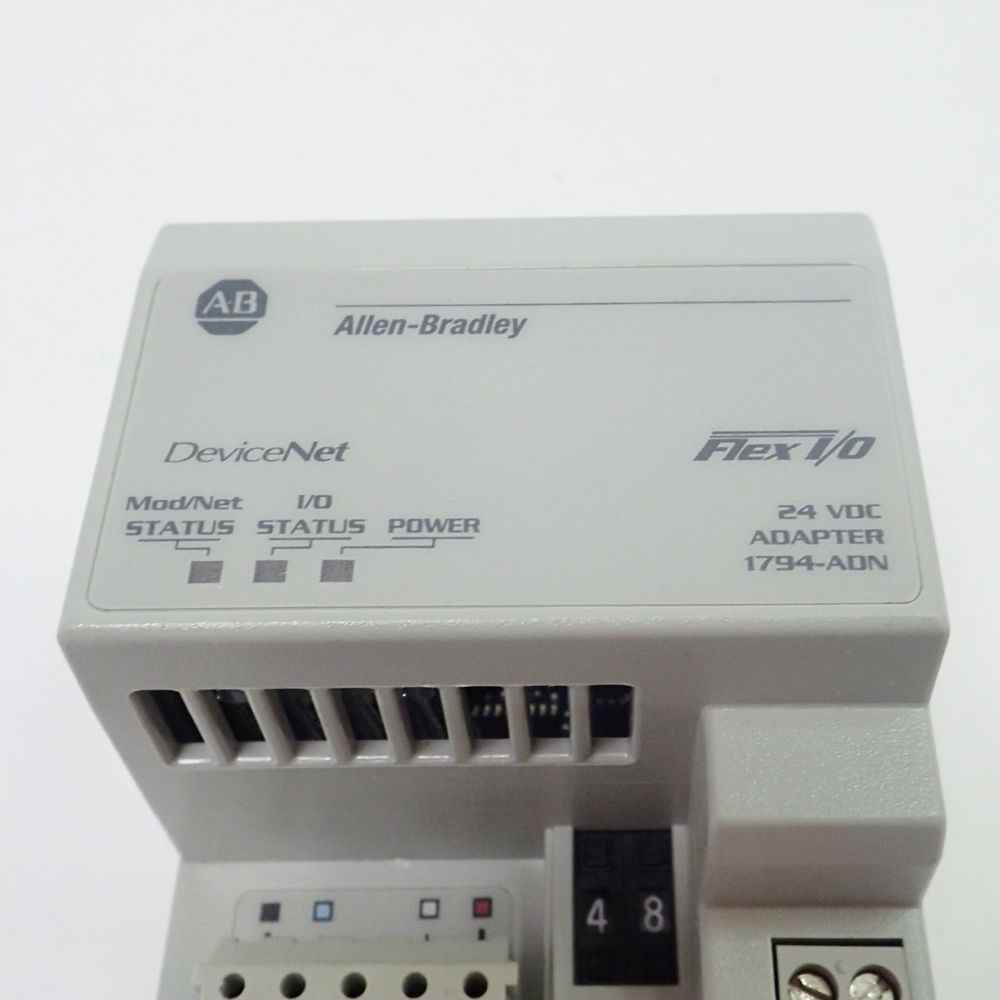 ALLEN BRADLEY 1794-ADN SER. B FLEX I/O DEVICENET COMMUNICATIONS ADAPTER