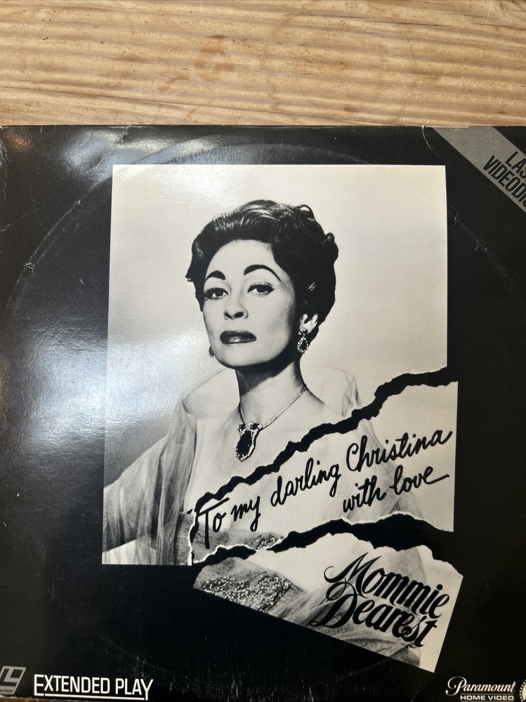Mommie Dearest Laserdisc LV 1263 1981