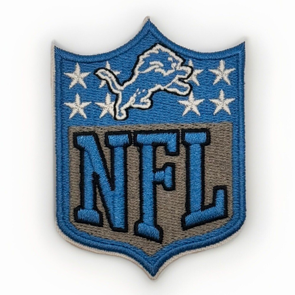 Detroit Lions NFL Patch Iron On