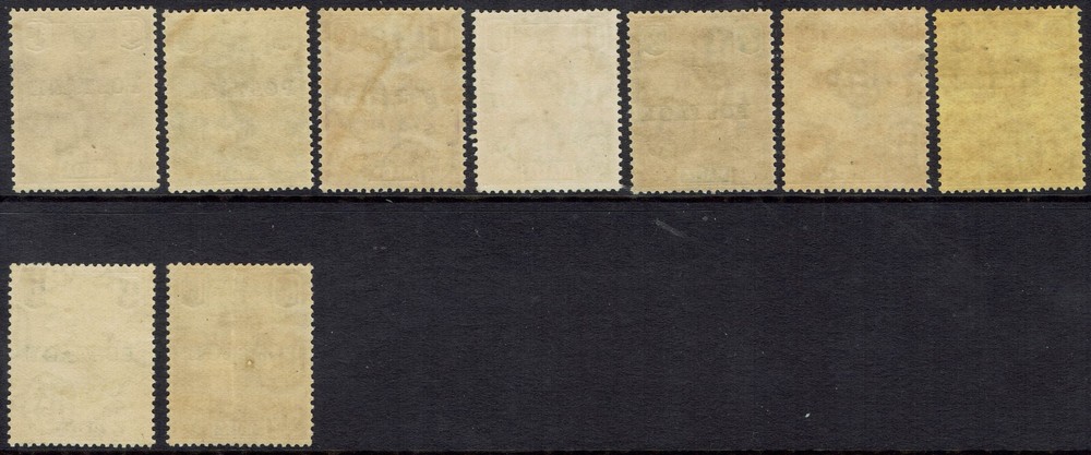 MALTA 1926 POSTAGE OVERPRINTED 'MALTA' ¼D - 6D