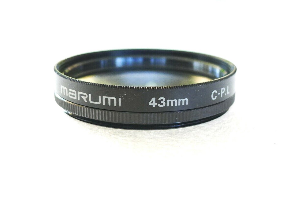 43mm Marumi C-PL Polarizing Filter - Circular Polarizer - NEW