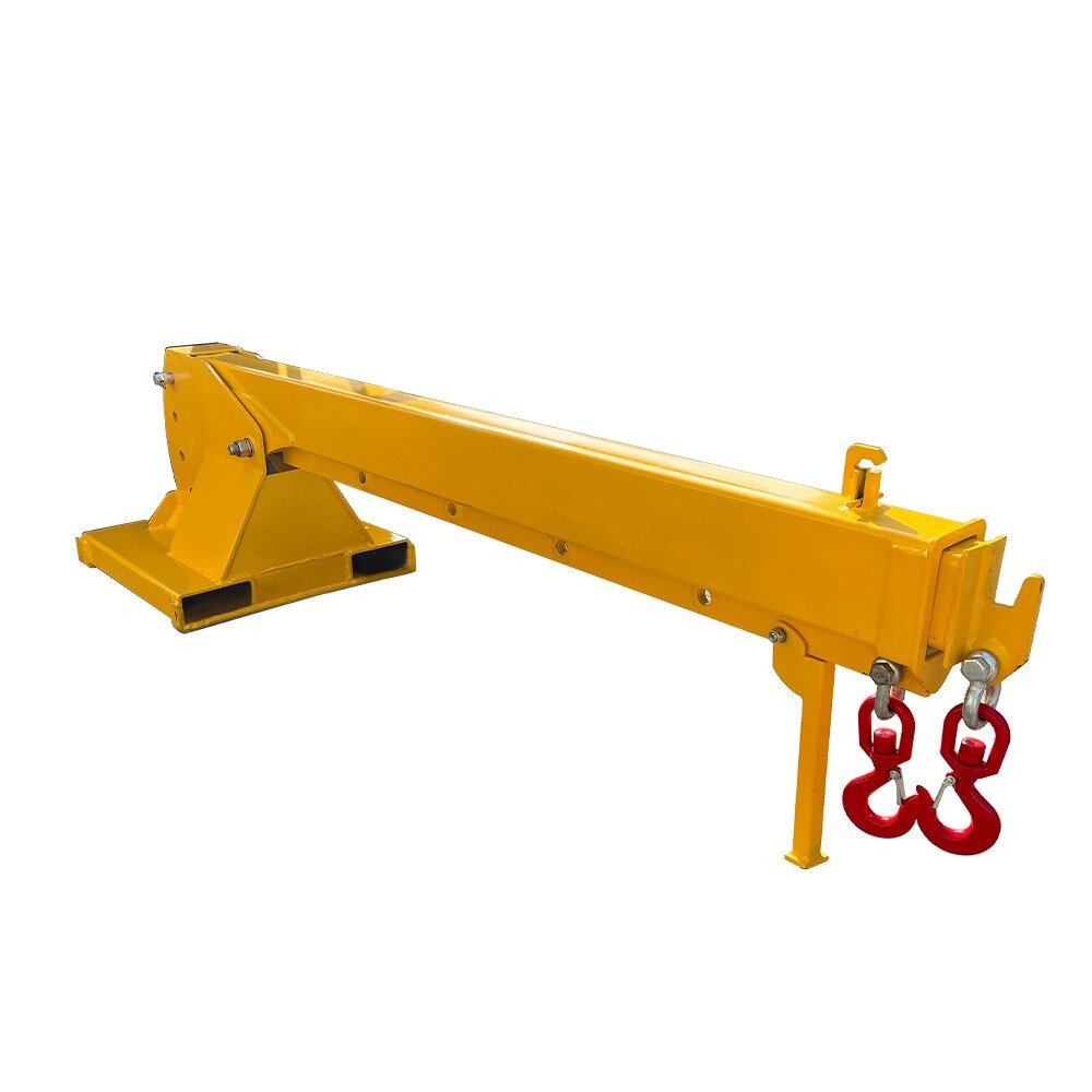 4400lbs Adjustable Forklift Mobile Crane, Lifting Forklift Extension Attachments