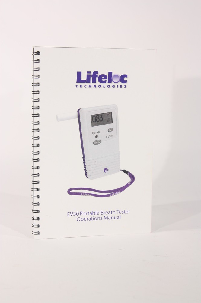 Lifeloc Technologies DOT Approved Evidential Breath Alcohol Tester EV30 +Printer