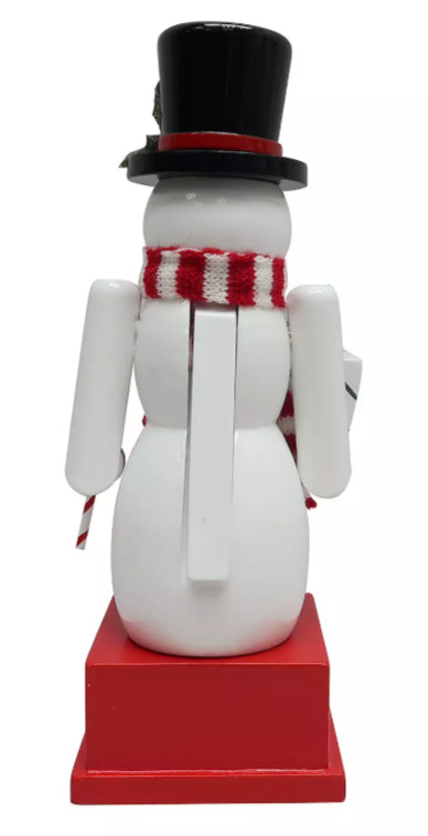 St. Nicholas Square Wood Nutcracker Countdown Decor - Snowman Design