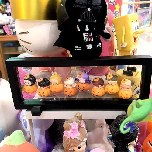 4 PCS 3D Floating Display Case, Seashell Holder Frame Coins Floating Display