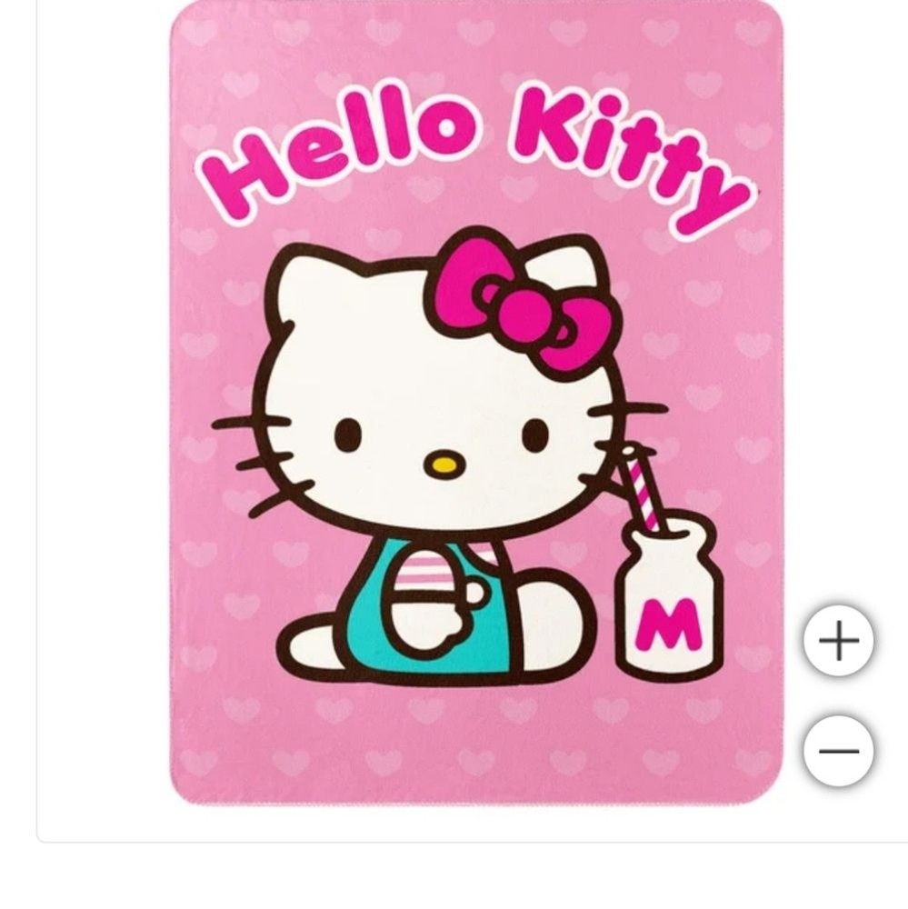 Character Youth Throw, new, Hello Kitty