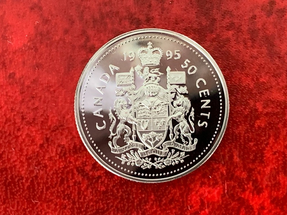 Canada 50 Cent 1995 Proof Coin-Uncirculated