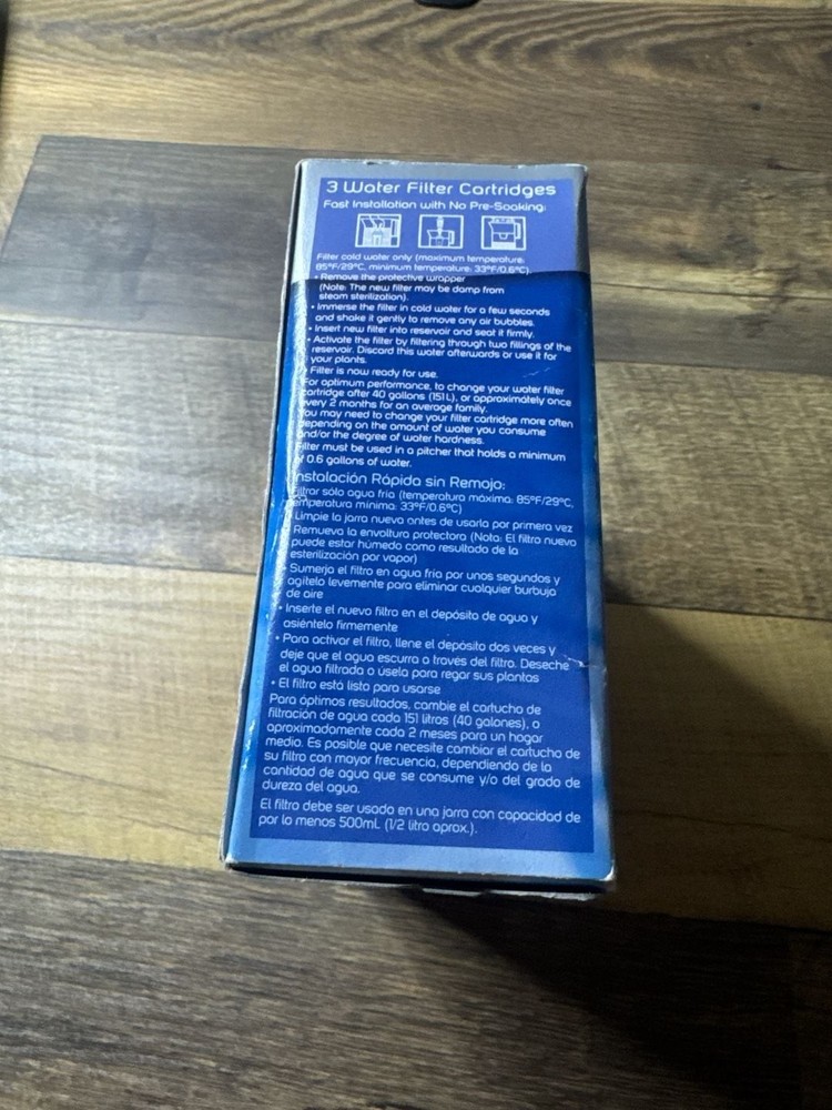 H-E-B 3-Count Water Filter Cartridges for Brita and PUR Pitchers