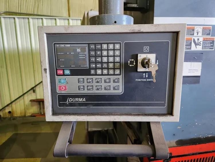 10' x 1/2" Durma Hydraulic Shear