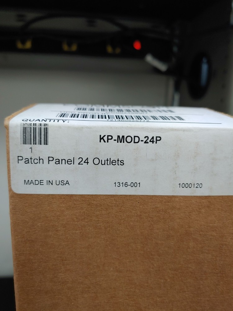 COMMSCOPE KP-MOD-24P 24 Outlets Patch Panel