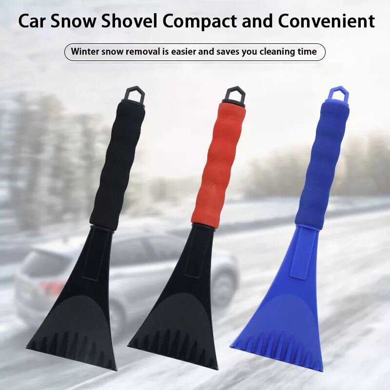 1Pc New ICE Scraper Soft Handle For CAR & VAN Windshield Snow Remover Red