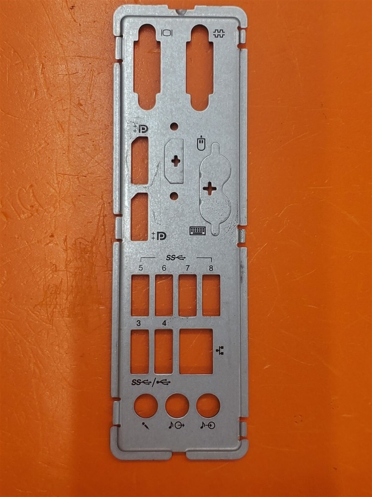 ⭐️⭐️⭐️⭐️⭐️ Desktop I/O Shield Backplate for Motherboard IQ1X0MS
