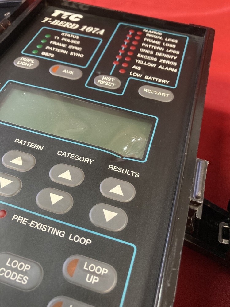 TTC Acterna T-Berd 107A/107 T Carrier Analyzer Bundle(Untested)