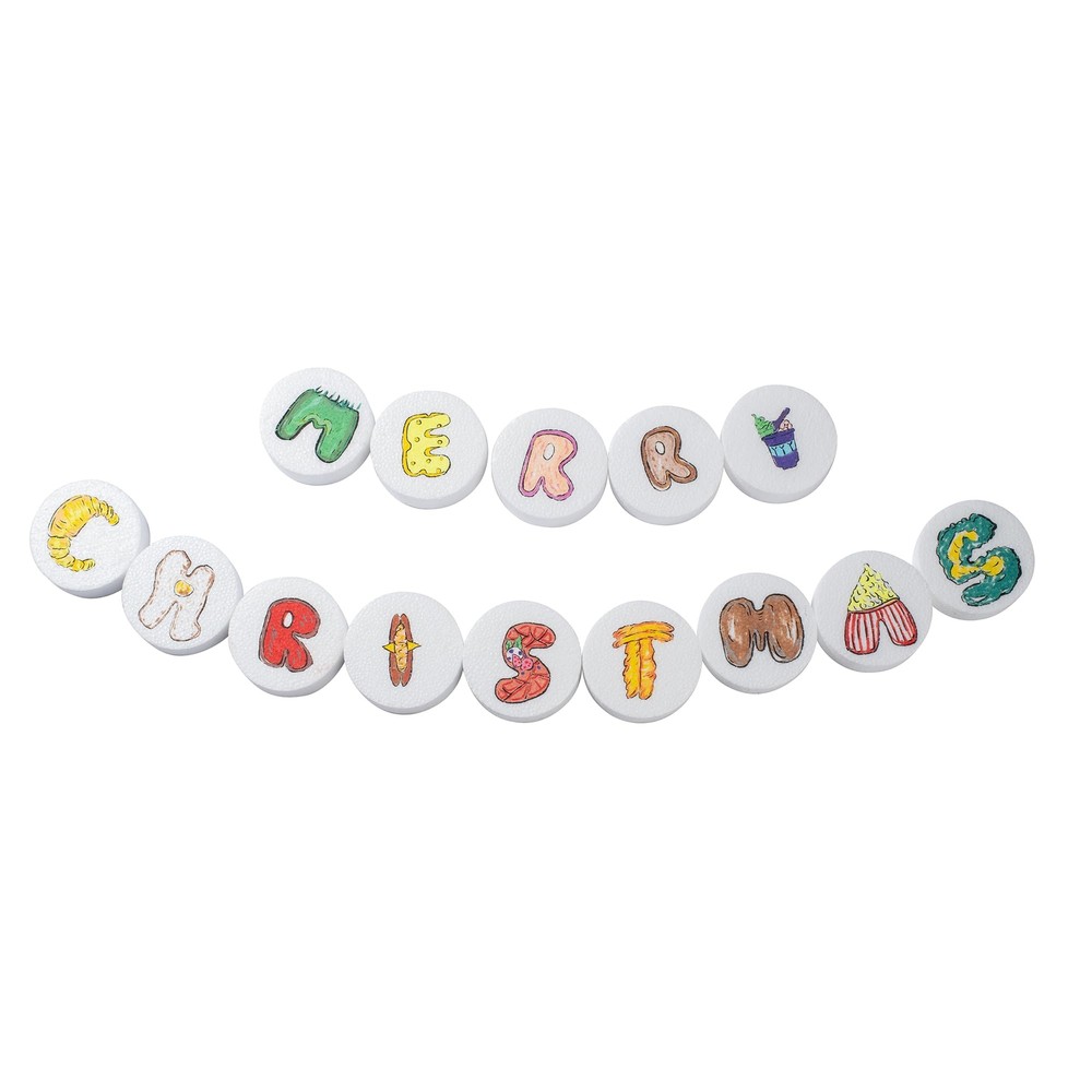 3 Inch Foam Circles for 36-Pack 1 Inch Thick Crafts Polystyrene Circles for D...