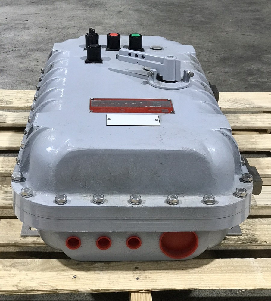 HOUSTON NEW EGS APPLETON AE3BB6S1SN-200 EXPLOSIONPROOF COMBO STARTER SIZE 3