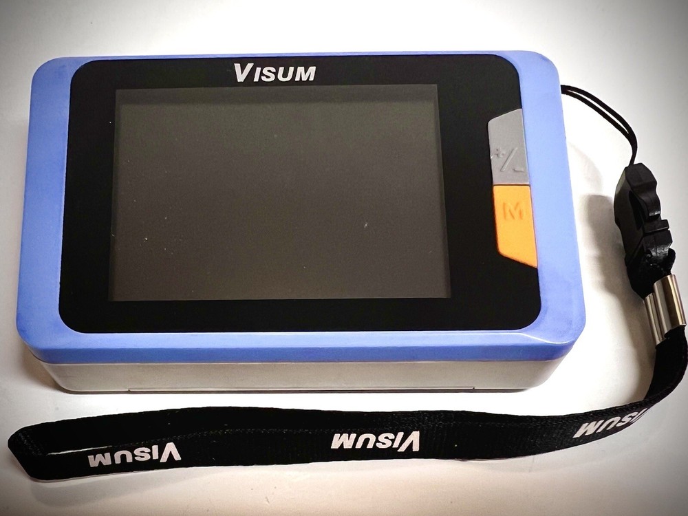Visum Reader, Electronic Magnifier With Charging Cable