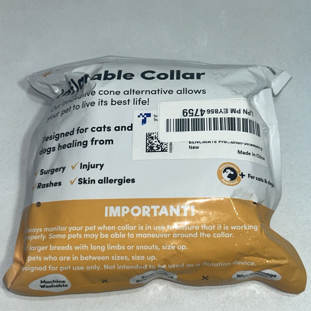 New Inflatable Collar Medium Cone Alternative Donut