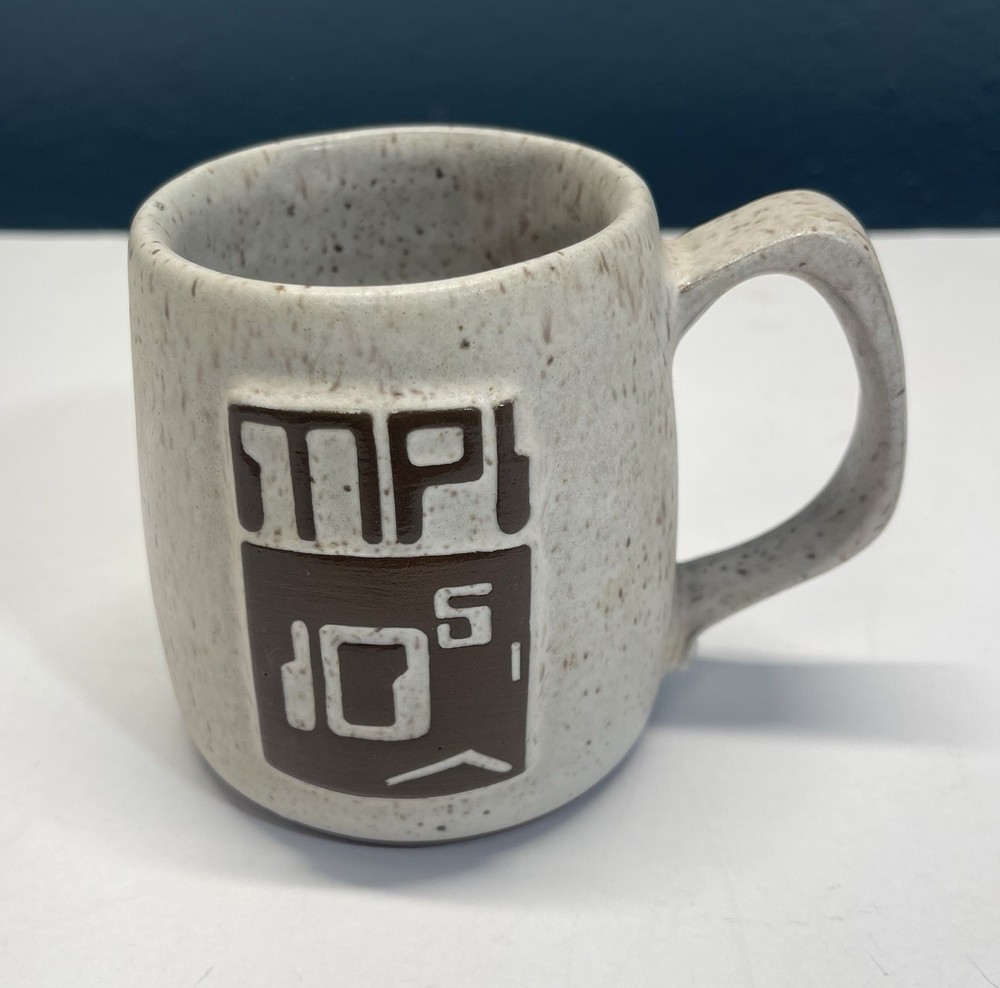 MPI Disk Drive SMD Control Data Coffee Mug Computer IBM July 1981 Commemorative