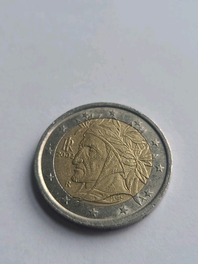 2 Euro Italy 2002 Coin