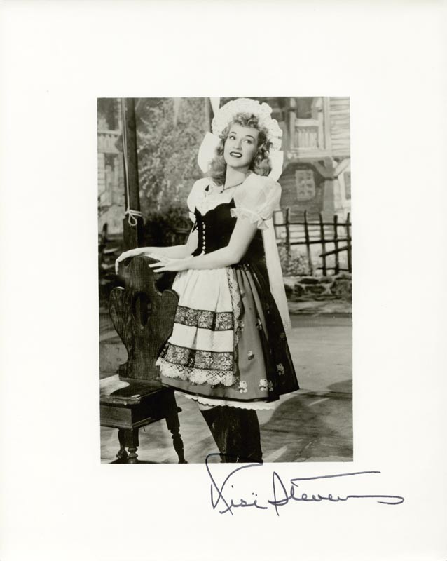 RISE STEVENS - AUTOGRAPHED SIGNED PHOTOGRAPH