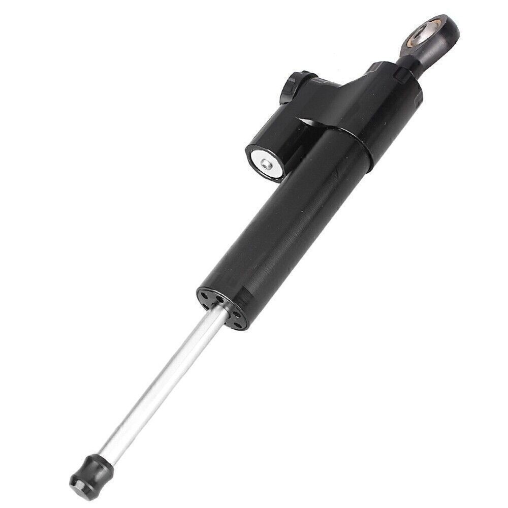 Racing Steering Damper Stabilizer Black Adjustable Balance Universal