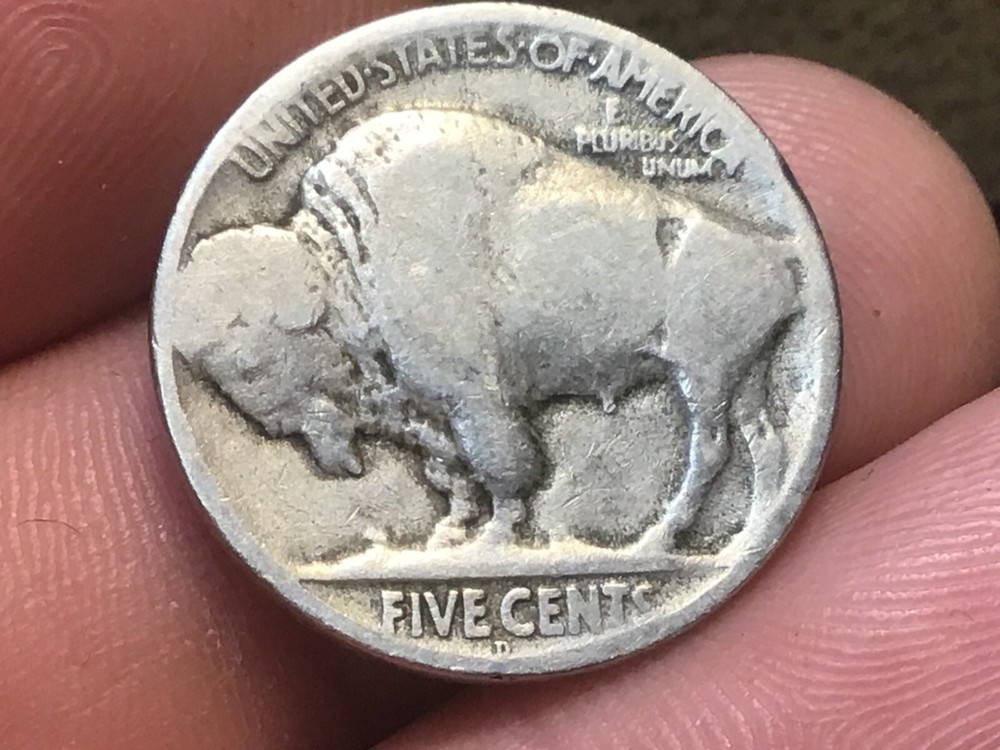 1925-D Buffalo Nickel, Restored Date, 1 Coin