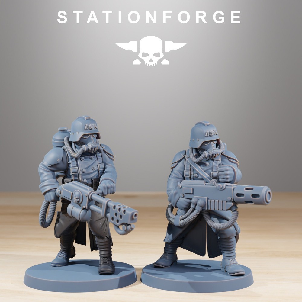 GrimGuard Combatants - Set of 10