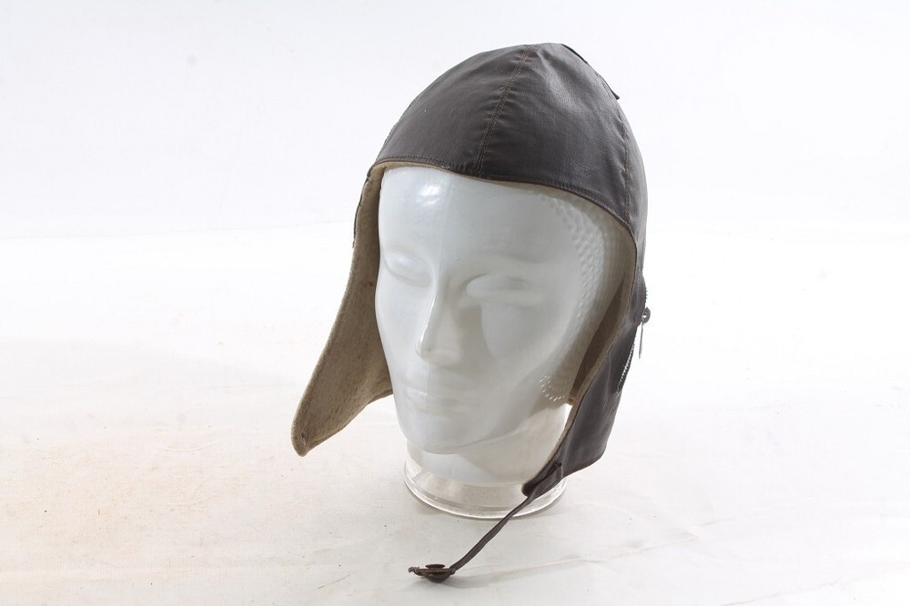 Old Aviator Cap Pilot Headgear Size 56