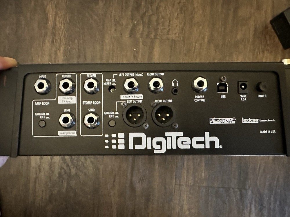 DigiTech RP1000 Multi-Effects Switching System Pedal Guitar Processor Looper