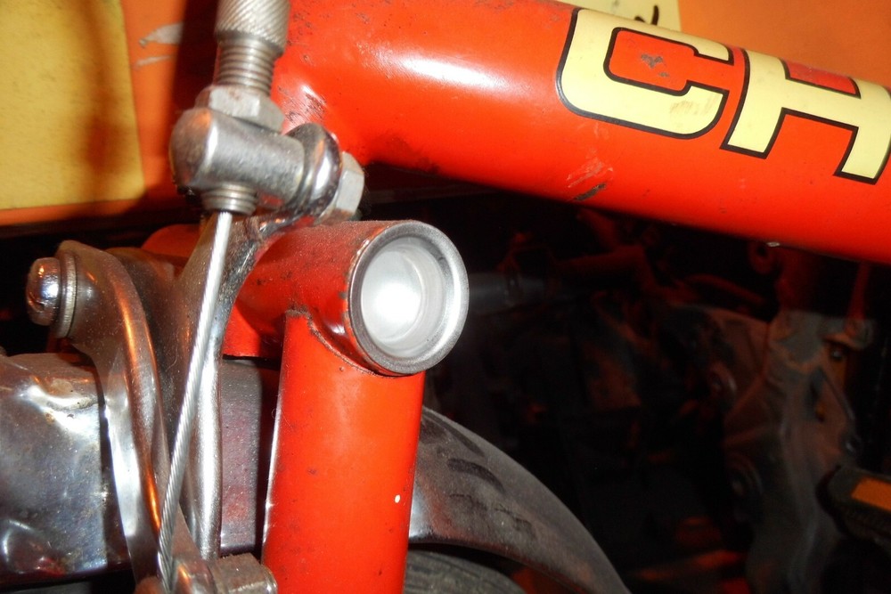 NEW REPLACEMENT RALEIGH CHOPPER MK1 MK2 STAINLESS FORK THIMBLES x 2