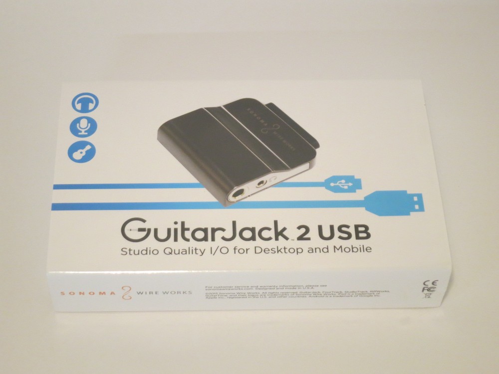 Sonoma Wire Works GJ2USB GuitarJack 2 Multiplatform USB Portable Audio Interface
