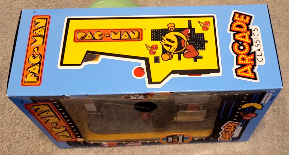 Basic Fun, Arcade Classics Pac-man Retro with Color LED - New in Box!!!